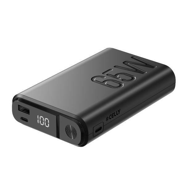 Celly PB UP 2C 1A 20000MAH 65W BK